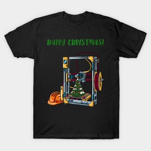 3D Printer #1 Christmas Edition T-Shirt